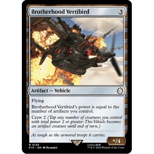 Brotherhood Vertibird FOIL - PIP