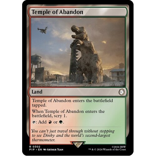 Temple of Abandon FOIL - PIP