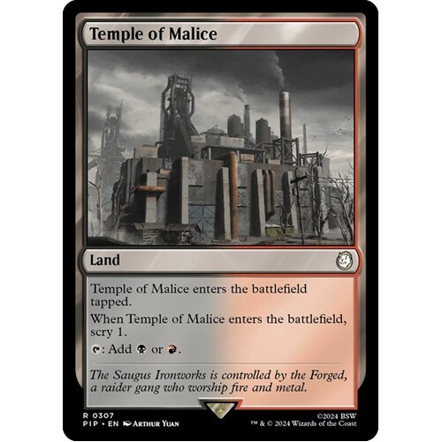 Temple of Malice FOIL - PIP