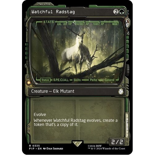 Watchful Radstag (Showcase) FOIL - PIP