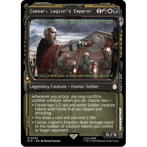 Caesar, Legion's Emperor (Showcase) FOIL - PIP
