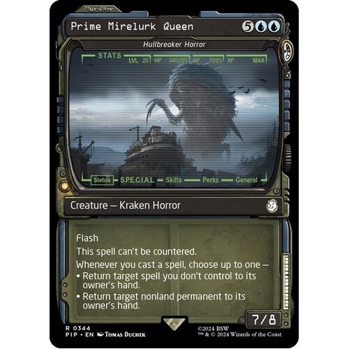 Prime Mirelurk Queen - Hullbreaker Horror (Showcase) FOIL - PIP