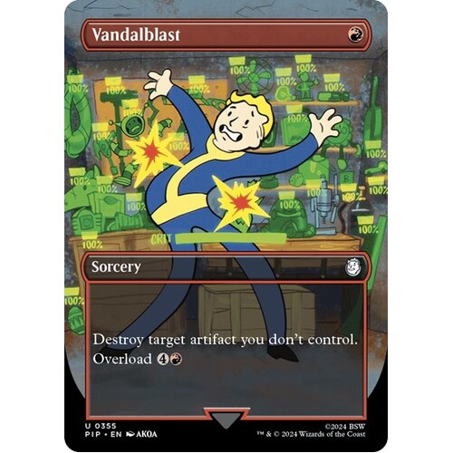 Vandalblast (Borderless) FOIL - PIP