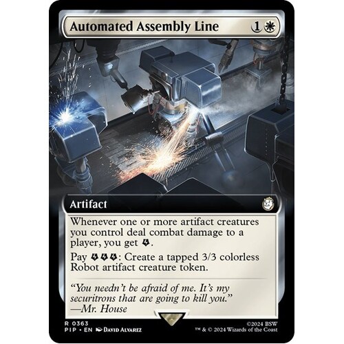 Automated Assembly Line (Extended Art) FOIL - PIP