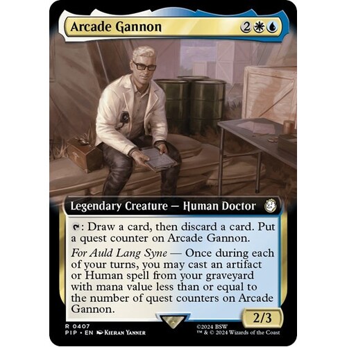 Arcade Gannon (Extended Art) FOIL - PIP