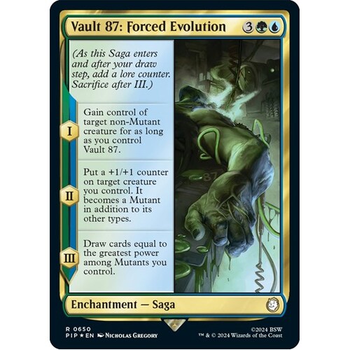 Vault 87: Forced Evolution (Surge Foil) FOIL - PIP