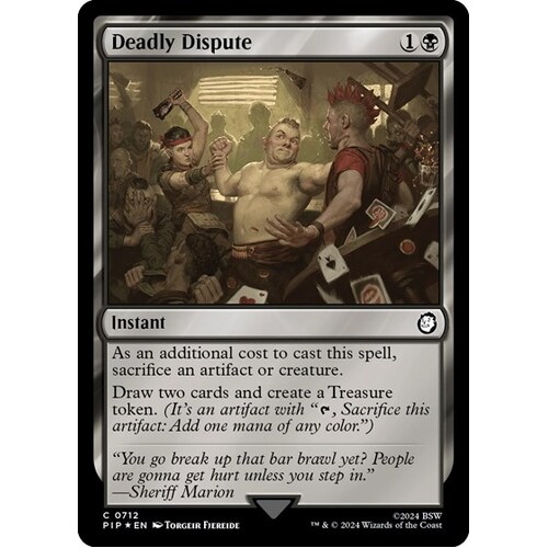 Deadly Dispute (Surge Foil) FOIL - PIP