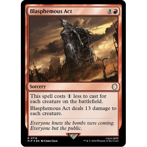 Blasphemous Act (Surge Foil) FOIL - PIP