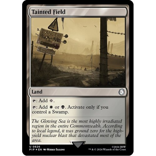 Tainted Field (Surge Foil) FOIL - PIP