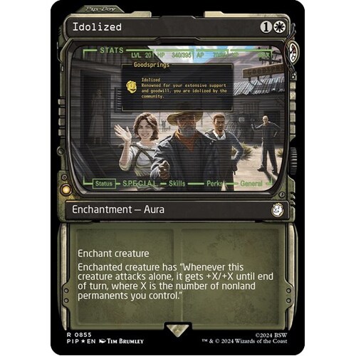 Idolized (Showcase) (Surge Foil) FOIL - PIP