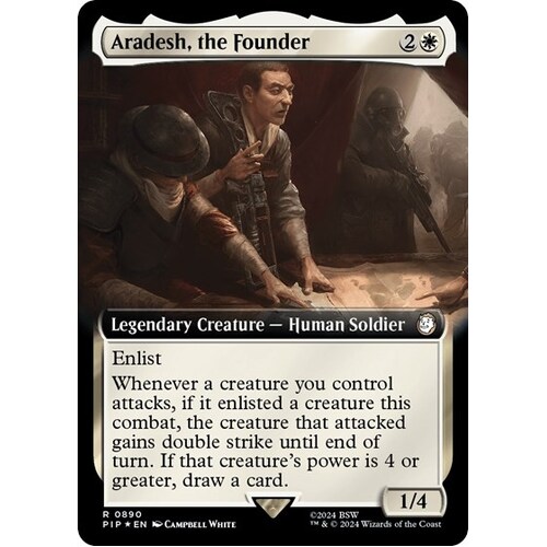 Aradesh, the Founder (Extended Art) (Surge Foil) FOIL - PIP