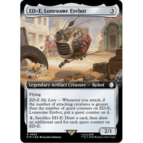 ED-E, Lonesome Eyebot (Extended Art) (Surge Foil) FOIL - PIP