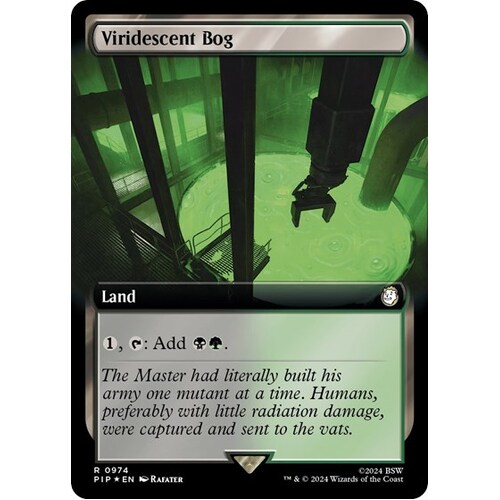 Viridescent Bog (Extended Art) (Surge Foil) FOIL - PIP