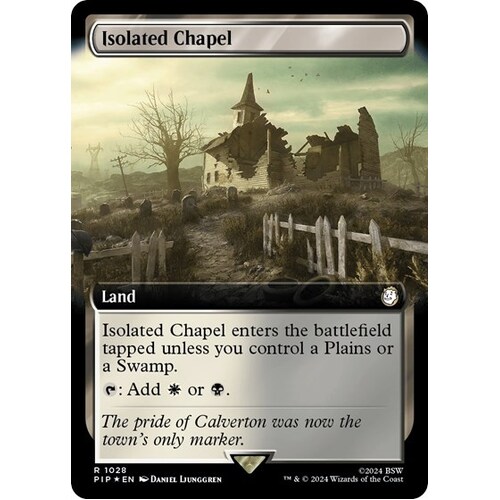 Isolated Chapel (Extended Art) (Surge Foil) FOIL - PIP