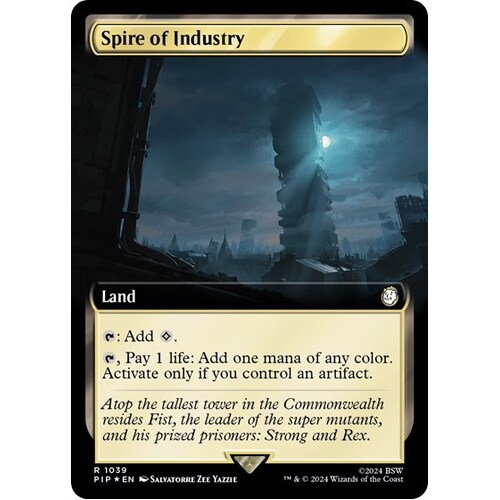 Spire of Industry (Extended Art) (Surge Foil) FOIL - PIP
