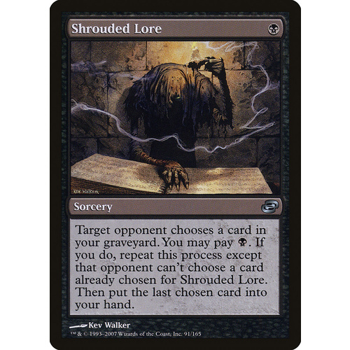 Shrouded Lore - PLC
