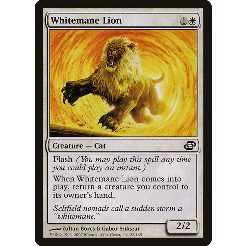 Whitemane Lion - PLC