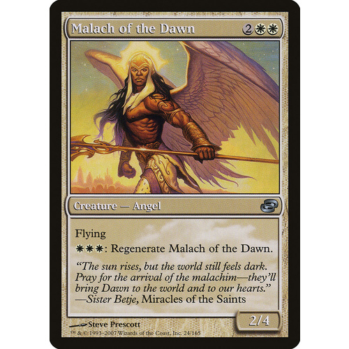 Malach of the Dawn - PLC