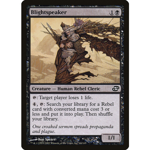 Blightspeaker - PLC