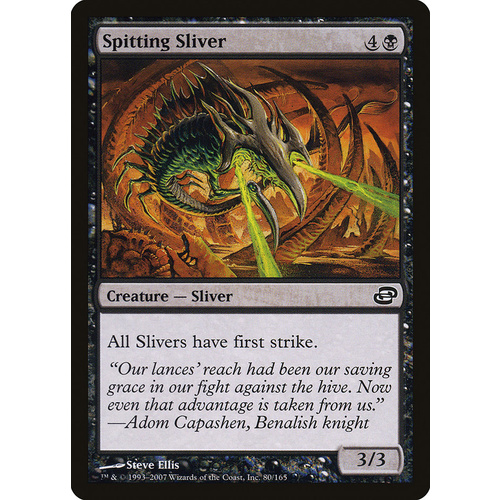 Spitting Sliver - PLC