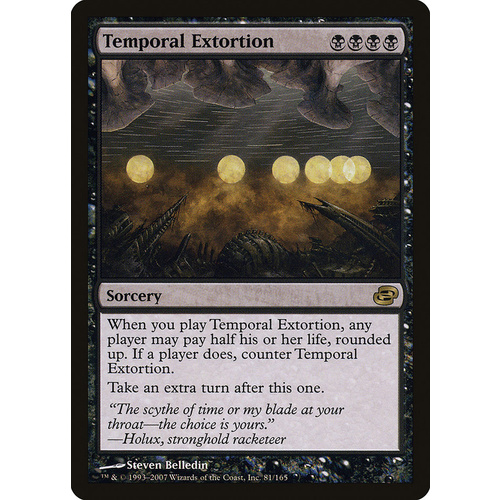 Temporal Extortion - PLC