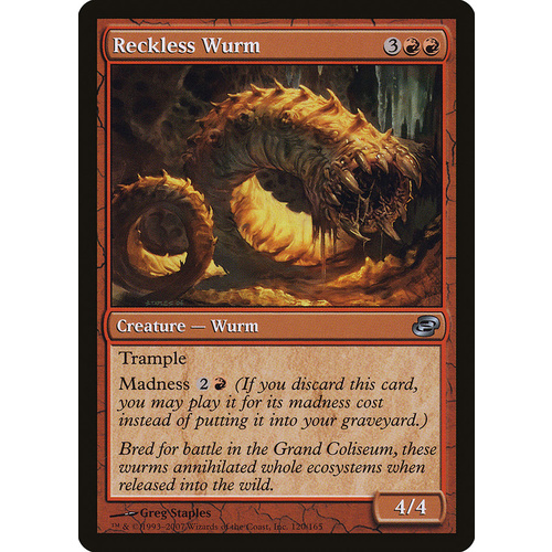 Reckless Wurm - PLC