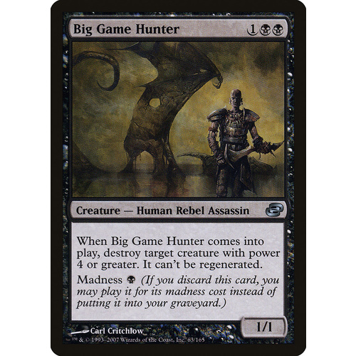Big Game Hunter - PLC