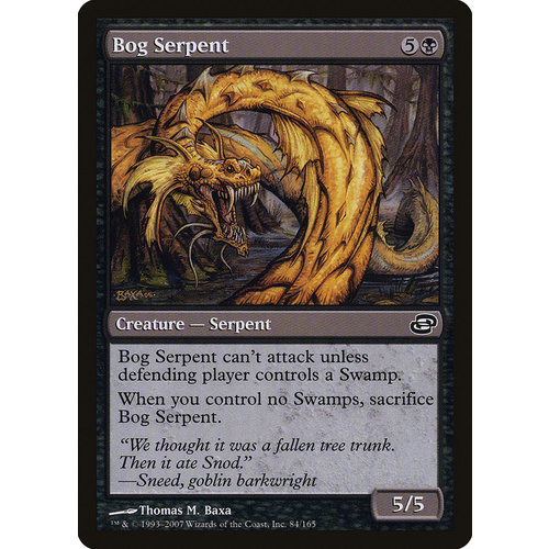 Bog Serpent FOIL - PLC