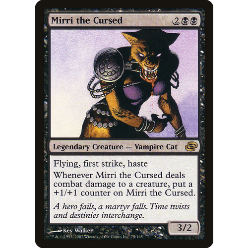 Mirri the Cursed FOIL - PLC