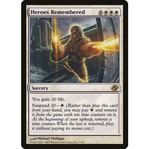 Heroes Remembered FOIL - PLC