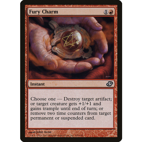 Fury Charm FOIL - PLC