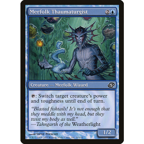 Merfolk Thaumaturgist FOIL - PLC