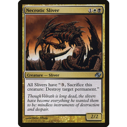 Necrotic Sliver FOIL - PLC