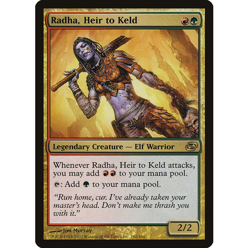 Radha, Heir to Keld FOIL - PLC