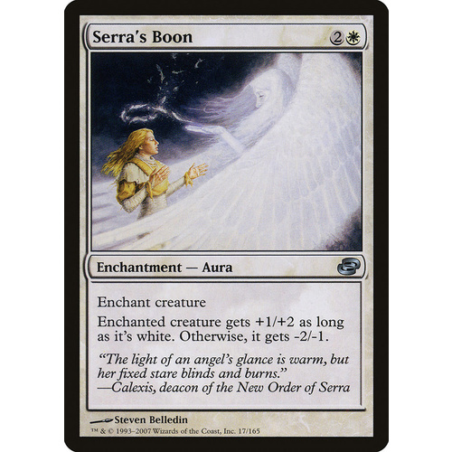 Serra's Boon FOIL - PLC