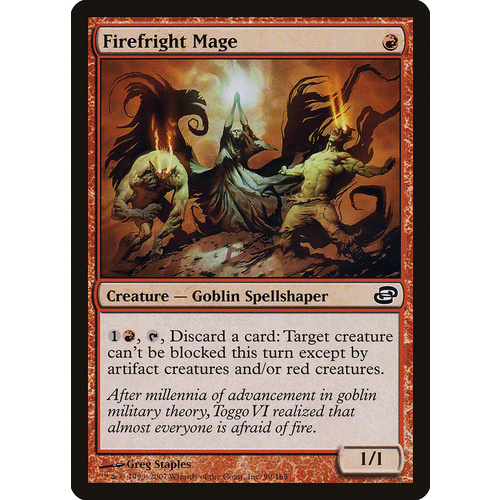 Firefright Mage FOIL - PLC