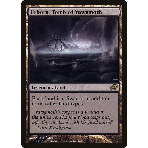Urborg, Tomb of Yawgmoth FOIL - PLC