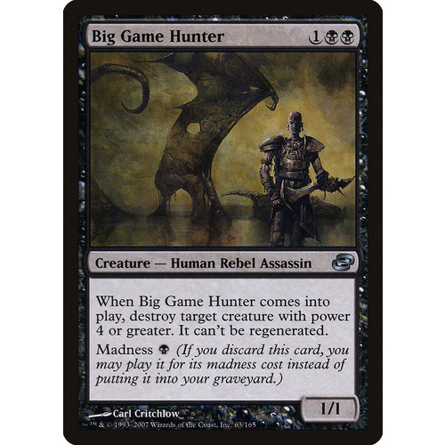 Big Game Hunter FOIL - PLC