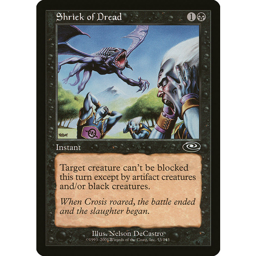 Shriek of Dread - PLS