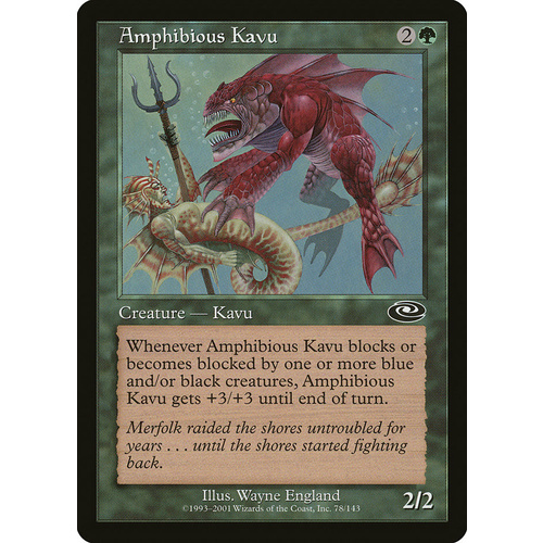 Amphibious Kavu - PLS