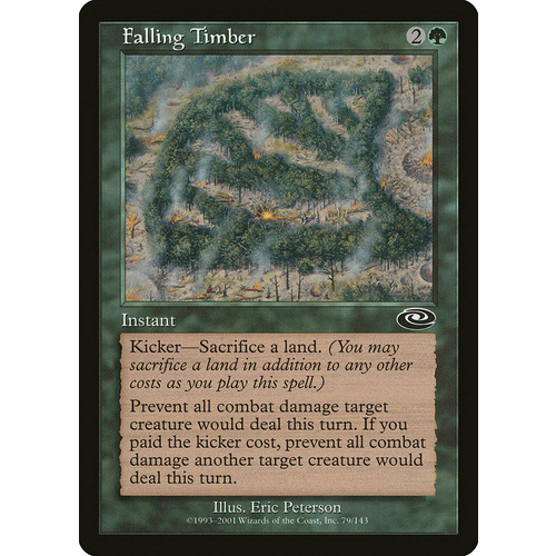 Falling Timber - PLS