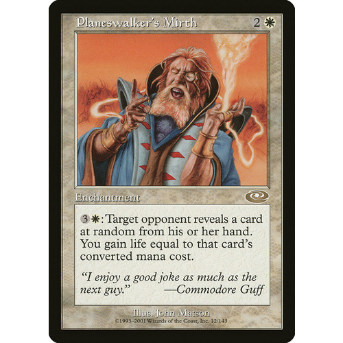 Planeswalker's Mirth FOIL - PLS