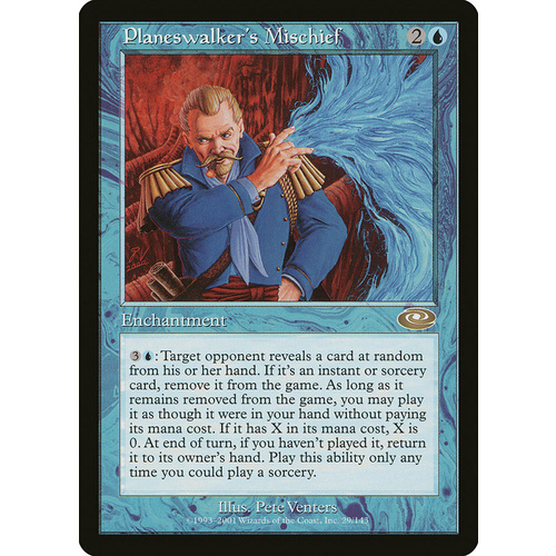 Planeswalker's Mischief FOIL - PLS