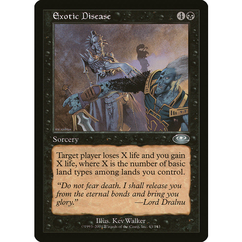 Exotic Disease FOIL - PLS