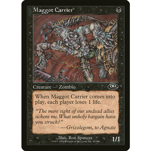 Maggot Carrier FOIL - PLS