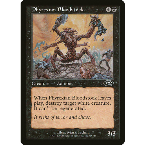 Phyrexian Bloodstock FOIL - PLS