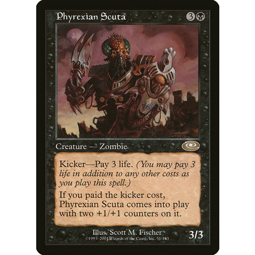 Phyrexian Scuta FOIL - PLS