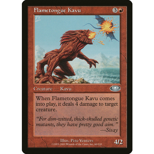Flametongue Kavu FOIL - PLS