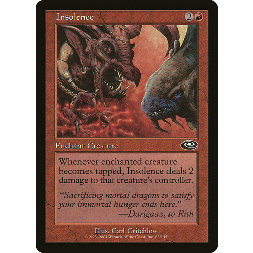 Insolence FOIL - PLS