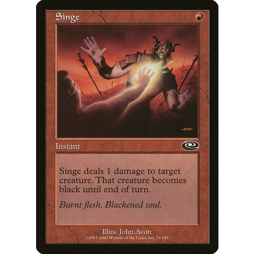 Singe FOIL - PLS